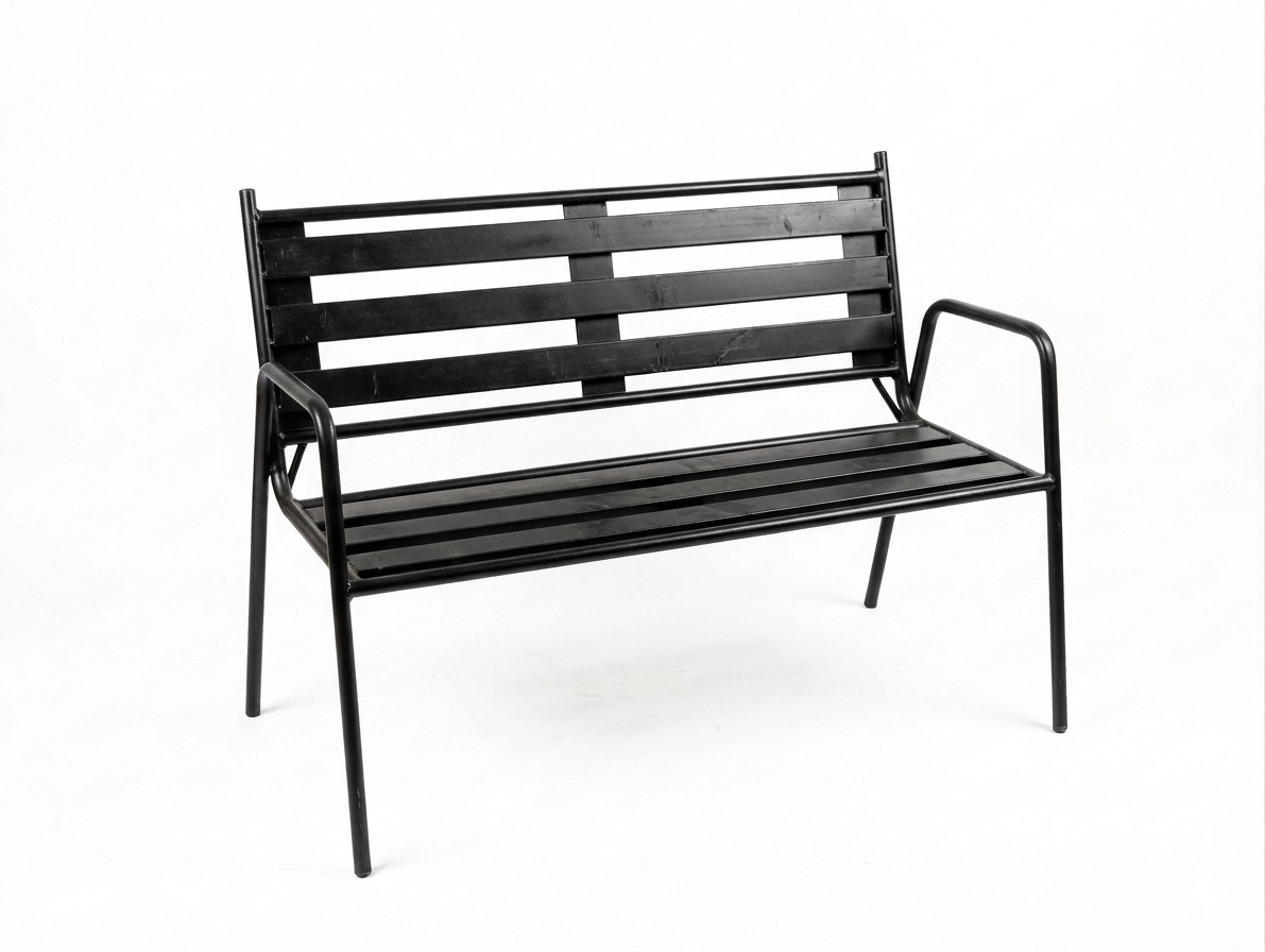 banca jardin metalica