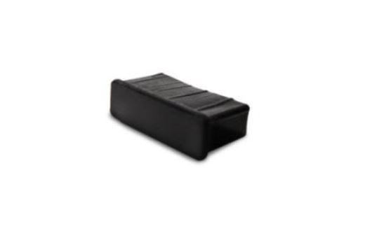 Regatón rectangular de 2 1/4" x 3/4"